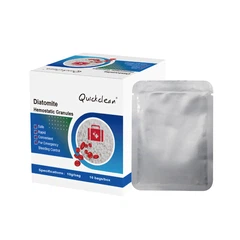 Diatomitt hemostatiske granulat